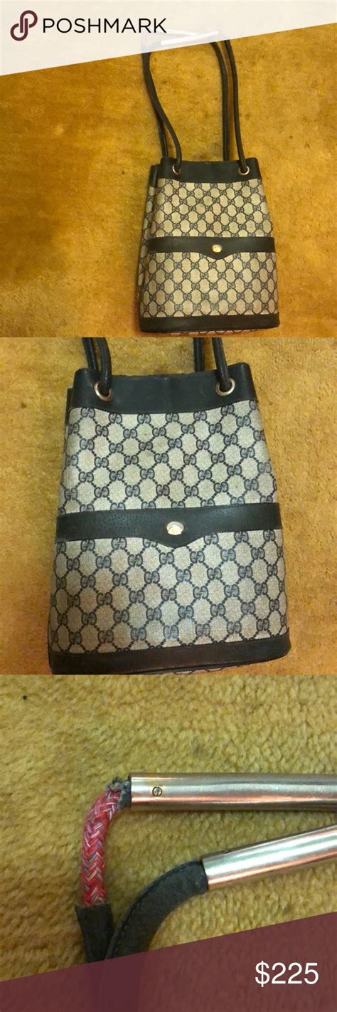 vintage small red gucci bag no serial number